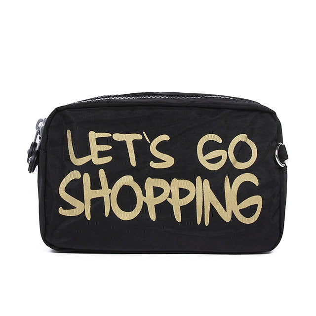 Bolsa de Maquillaje de Nylon Impermeable y Estuche Organizador de Viaje
