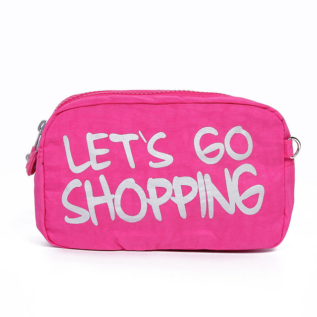 Bolsa de Maquillaje de Nylon Impermeable y Estuche Organizador de Viaje