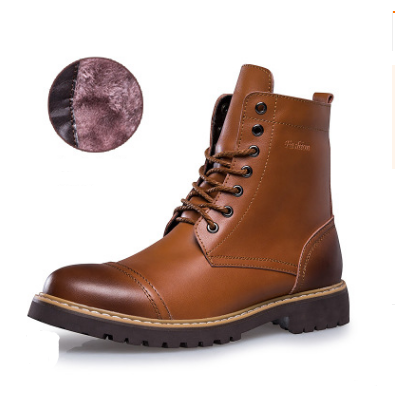 Botas Martin de Cuero Genuino para Hombre y Zapatos Casuales