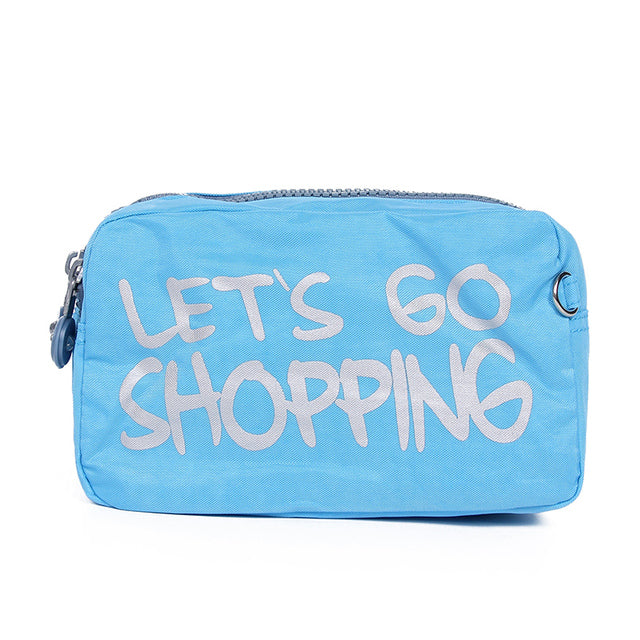 Bolsa de Maquillaje de Nylon Impermeable y Estuche Organizador de Viaje