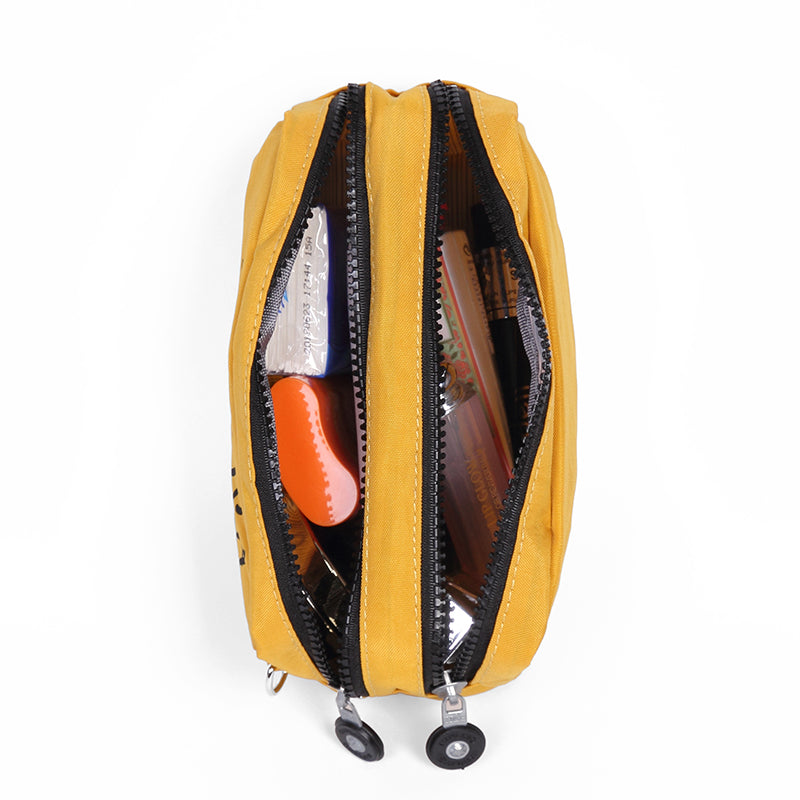 Bolsa de Maquillaje de Nylon Impermeable y Estuche Organizador de Viaje