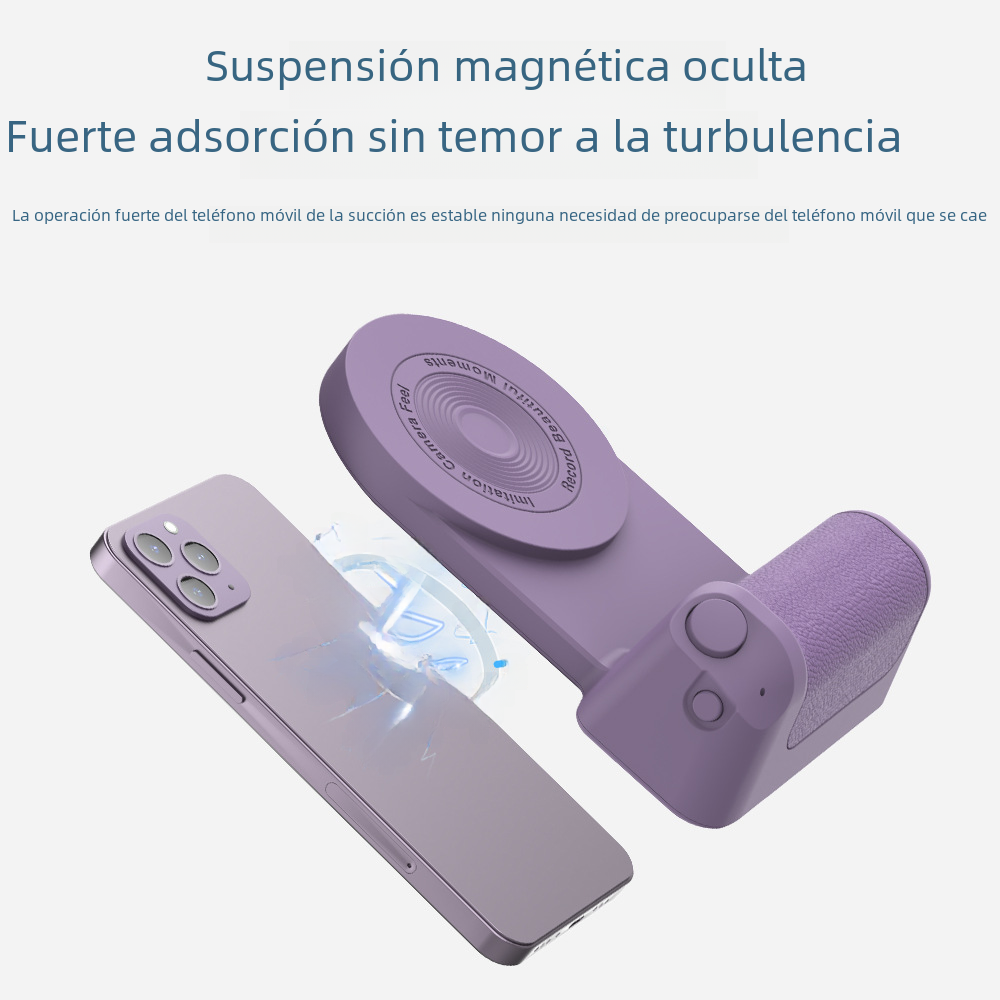 Estabilizador de Mango para Cámara Bluetooth con Soporte MagSafe