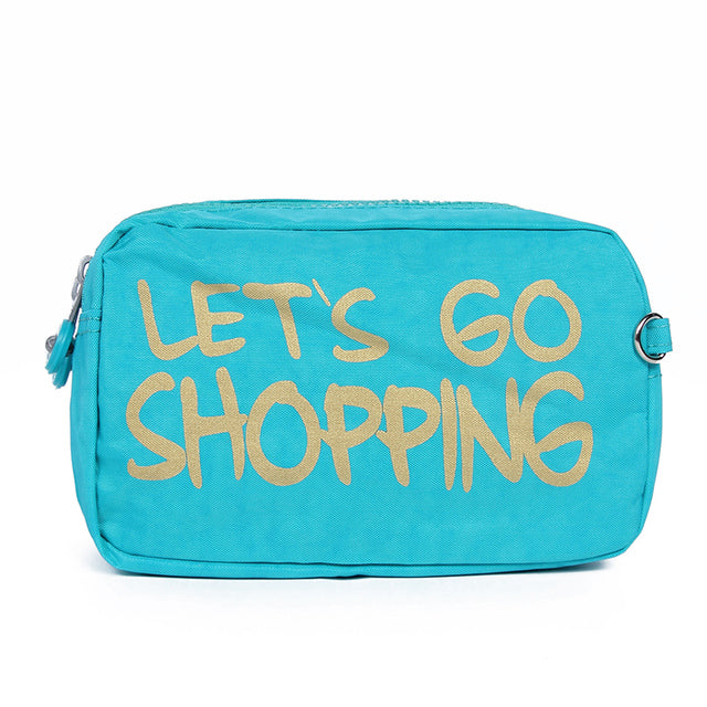 Bolsa de Maquillaje de Nylon Impermeable y Estuche Organizador de Viaje
