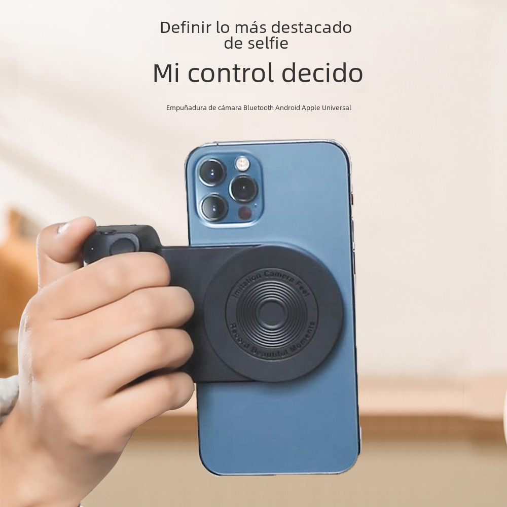 Estabilizador de Mango para Cámara Bluetooth con Soporte MagSafe