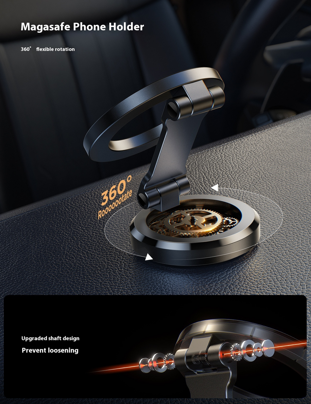 GripDrive MagSafe Car Holder