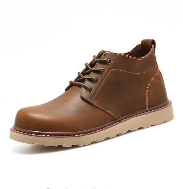 Men's Summer Martin Boots - Mid-Cut Desert Work Boots