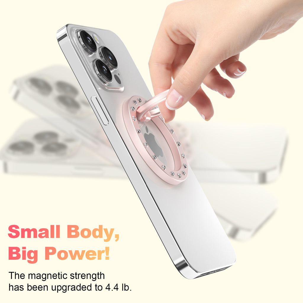 MagSafe Ring Stand for iPhone with N52 Magnet (Thin)